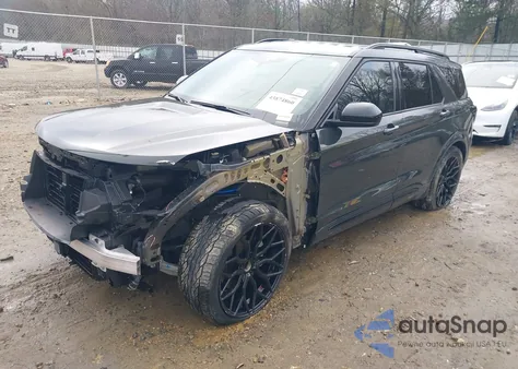 2022 Ford Explorer Xlt z USA, uszkodzony, nr VIN 1FMSK7DH6NGB64049